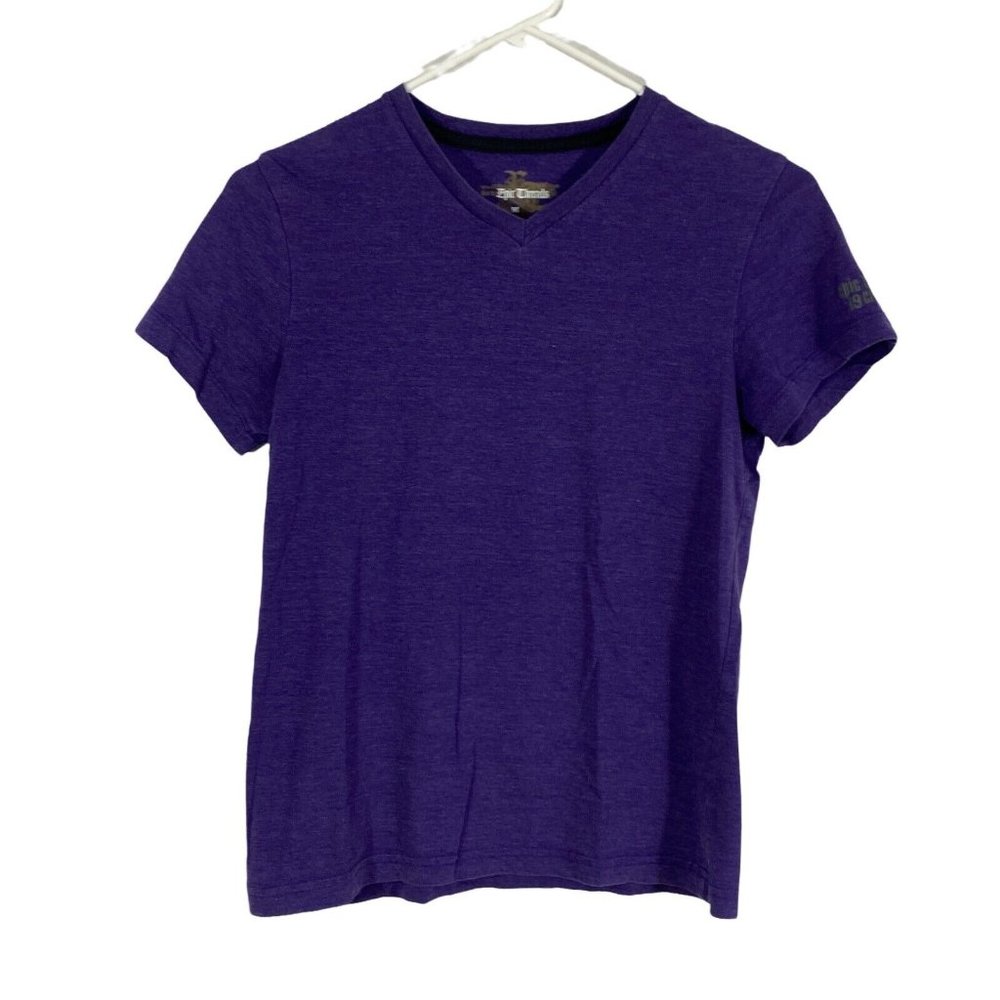Epic Threads Mens Blue Short Sleeves V Neck Pullover T Shirt Size Medium